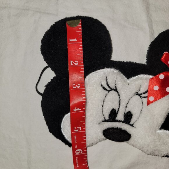 Disney Minnie Mouse Fleece Satin Lined Sleep Mask One Size - Picture 7 of 8